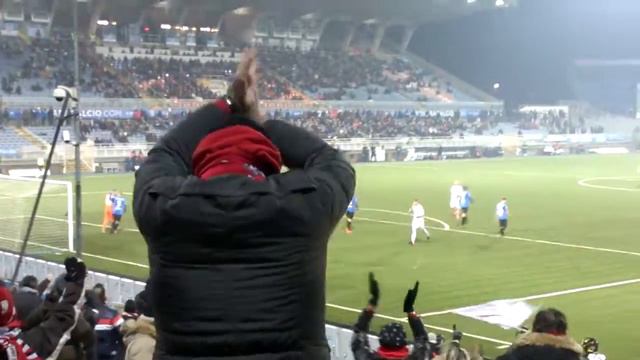 Novara-Carpi ,gol di Kevin Lasagna смотреть онлайн