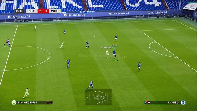 eFootball PES 2021 | Schalke 04 vs Wolfsburg - Bundesliga 20-21 | Gameplay PC смотреть онлайн