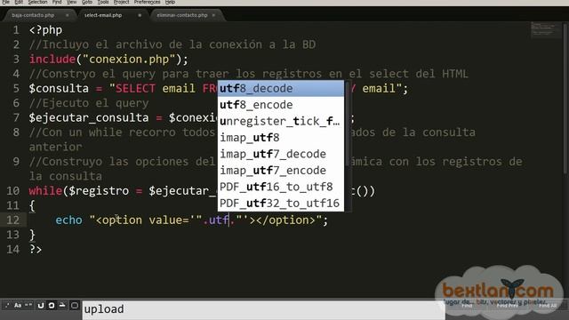 Curso PHP Básico: 14. Aplicación CRUD (4/7) - #jonmircha смотреть онлайн