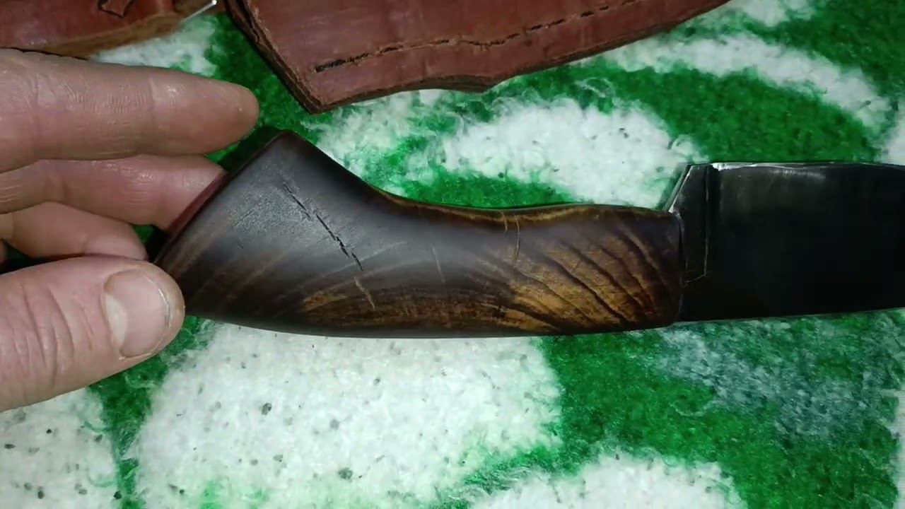 Комплект нож из 95х18 + ножны. смотреть онлайн