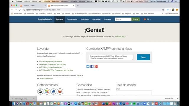 Instalación de Xampp en MacOS смотреть онлайн