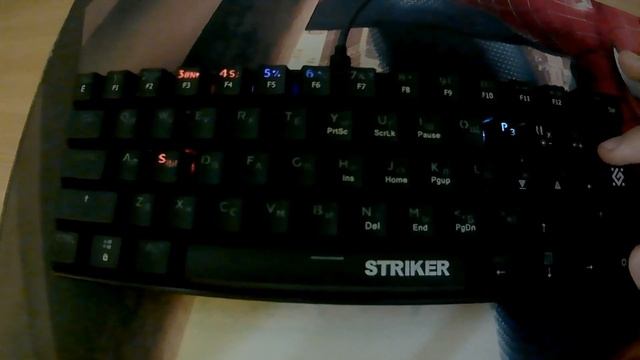 Обзор на механическую клавиатуру Defender Striker GK-380L смотреть онлайн