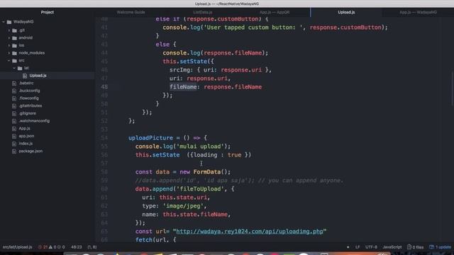 React-Native Tutorial : Upload Photo/Image menggunakan fetch смотреть онлайн