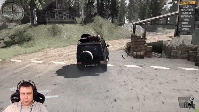 ПОТРАЧЕНО ► Spintires: MudRunner [ Mercedes Benz G-500 ] смотреть онлайн