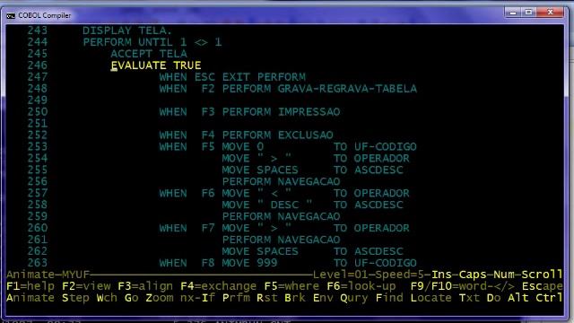 ExecSql COBOL смотреть онлайн