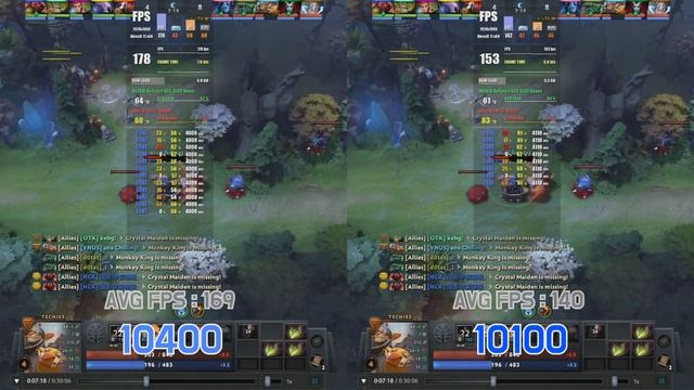 INTEL i5 10400 vs INTEL i3 10100 with GTX 1660 Super (5 Games) смотреть онлайн