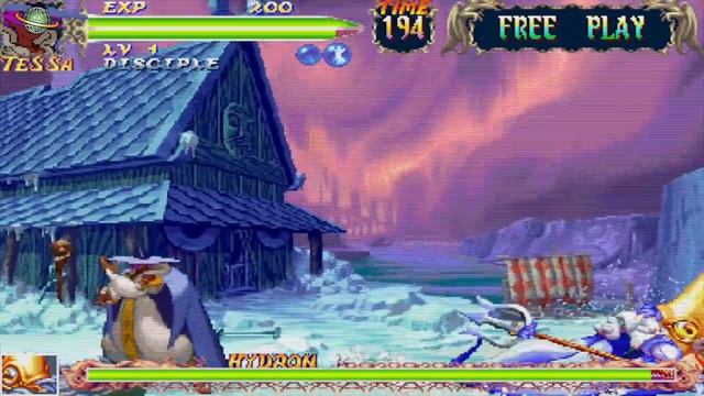 getting owned in capcom fighting collection. смотреть онлайн