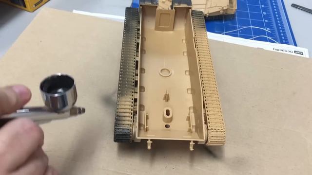Building the Academy 1/35 Merkava IV from start to finish смотреть онлайн