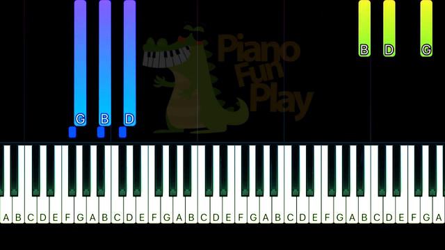 My Chemical Romance - The End - Piano CHORDS TUTORIAL by Piano Fun Play смотреть онлайн