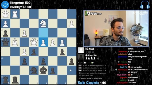 Stupid Chess Game Destroys Levy смотреть онлайн