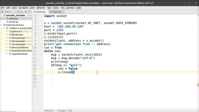 Python socket programming #2 | Hindi смотреть онлайн