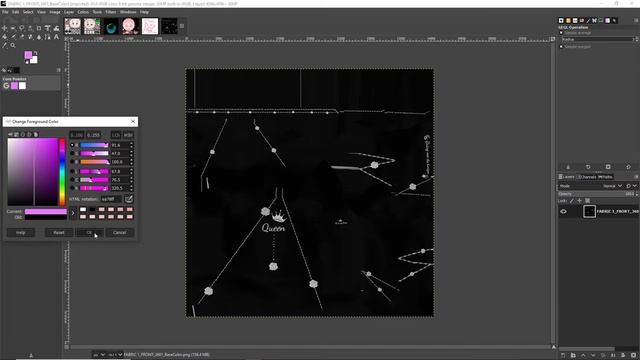 (EASY) How to Change Avatar Texture Colours in GIMP | VRChat Unity Tutorial смотреть онлайн