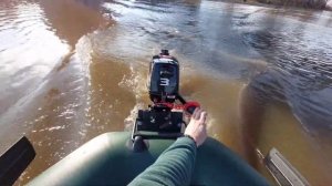 Новая лодка и обкатка мотора Хайди 3 л.с. Рекомендации новичкам по мотору!