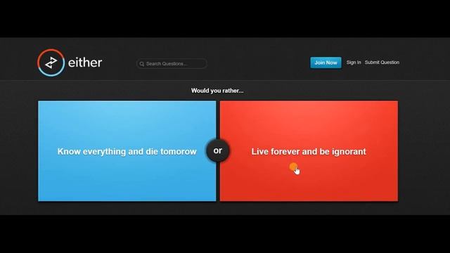 Either.io- Would you rather! смотреть онлайн