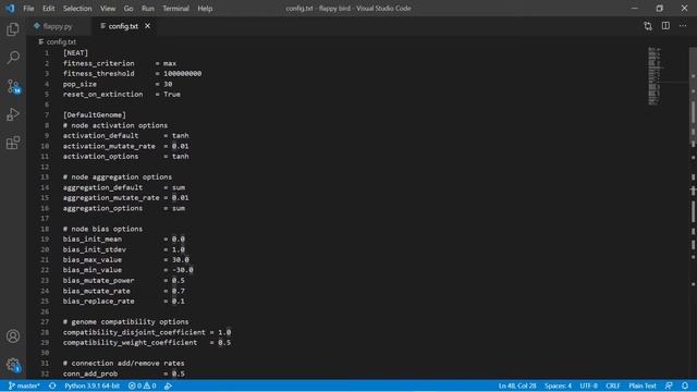 Flappy Bird AI with NEAT | Python | PyGame смотреть онлайн
