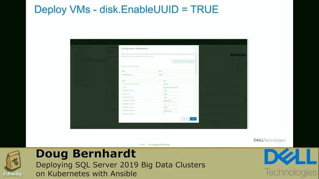 Deploying SQL Server 2019 Big Data Clusters on Kubernetes with Ansible: Doug Bernhardt смотреть онлайн