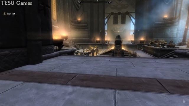 Что Будет Если Эбонитовый Воин Попадет в СОВНГАРД? Skyrim Anniversary смотреть онлайн