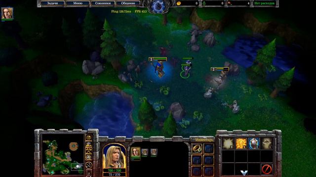 Кампания WarCraft III Reforged на двоих.