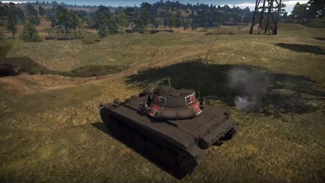 AMX-13 (FL11) in battle _ "War Thunder" _ 18 August 2019 смотреть онлайн