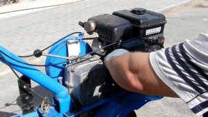 Мотоблок Нева 2 мб. замена масла и троса газа.