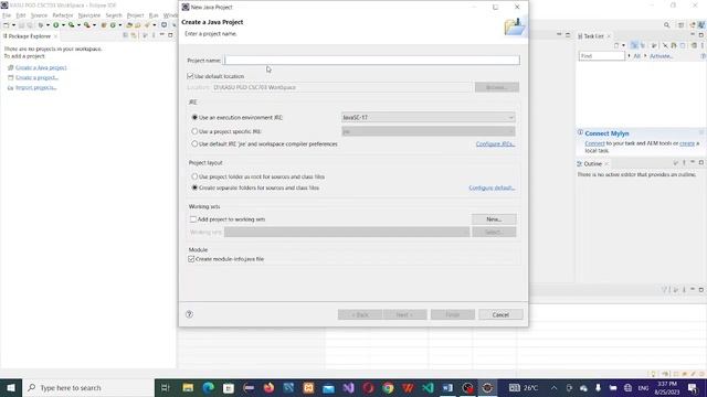 Csc703 Creating Java Console Project, Video1 смотреть онлайн
