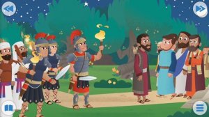 В САДУ. Арест Иисуса. Библия для детей. Мультфильмы для детей