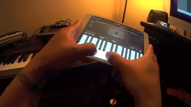 Dying Young - "Piano Texting" iPad Mini Garageband смотреть онлайн