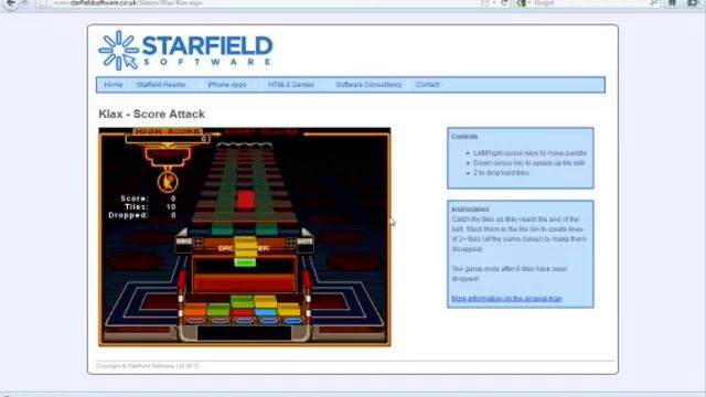 Klax - Score Attack смотреть онлайн
