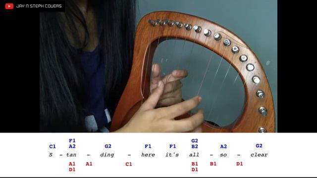 I See The Light | LYRE HARP TABS & TUTORIAL смотреть онлайн