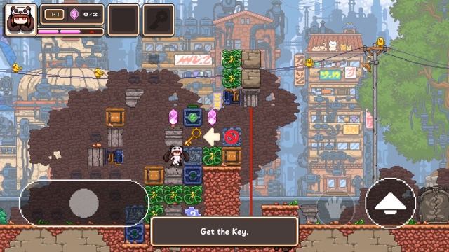 Rehtona - Super Jump Pixel Puzzle Game | Android Gameplay смотреть онлайн