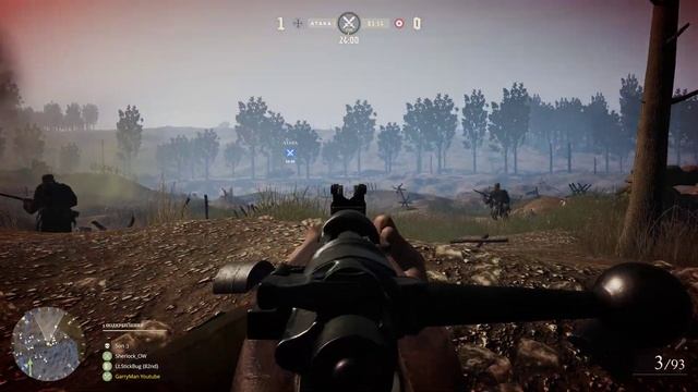 Играем в Verdun и сдерживаем натиск союзников по Антанте смотреть онлайн