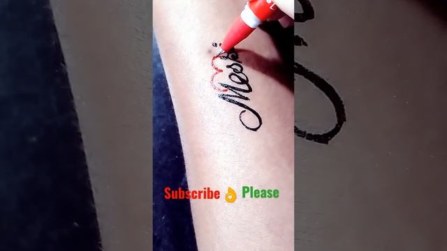 Messi//handwriting tattoo messi//#shorts //#handwriter 22// смотреть онлайн