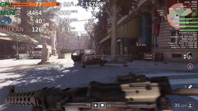 Radeon RX 590 Test | Wolfenstein Youngblood | Ryzen 7 3700X | 4K 1440p 1080p смотреть онлайн