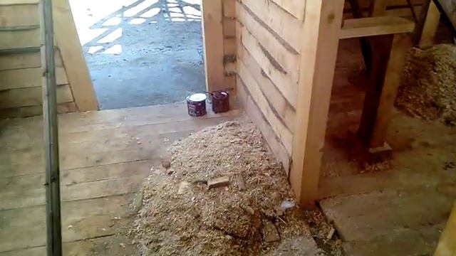 Строим дом из бруса 100/150 эконом часть 2 смотреть онлайн