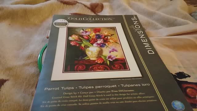 Отшив проекта DIMENSIONS " Попугайские тюльпаны" отчет 14 смотреть онлайн