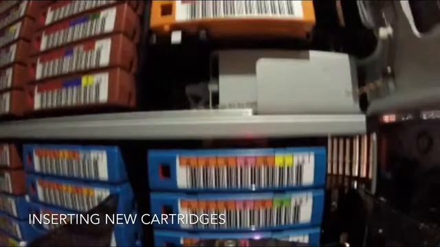 Inside a tape library смотреть онлайн
