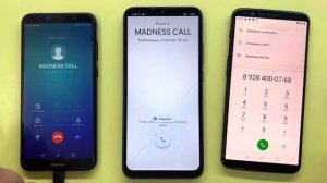 Incoming Call & Outgoing Call / HUAWEI Y6 2018 Vs Xiaomi Redmi 9C NFC Vs OnePlus 5T / Crazy Call