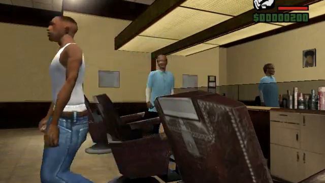 GTA San Andreas прохождение серия 2 ( Биг Смоук любит кушать) смотреть онлайн