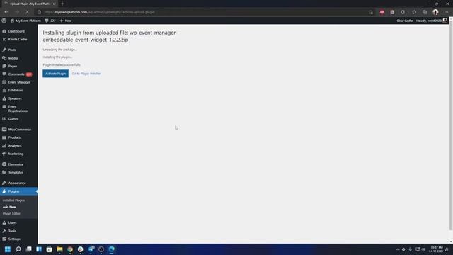 How To Install Embeddable Event Widget In #WordPress Event Website смотреть онлайн