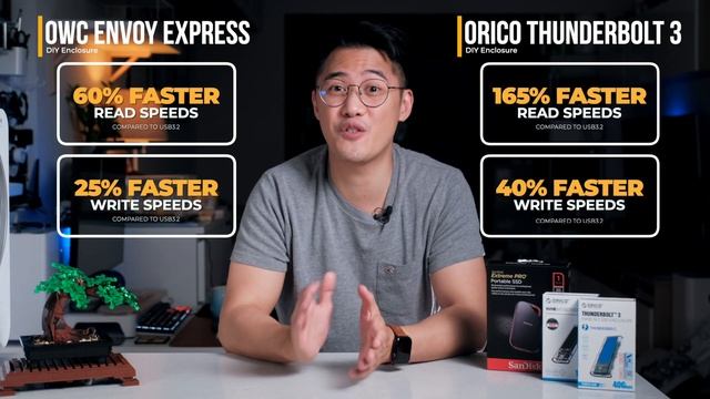 Portable SSD Drives: Thunderbolt vs USB - Are they worth it? смотреть онлайн