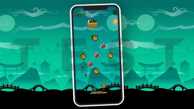 Zipline Ninja - Cool Free Ninja Escape Game смотреть онлайн