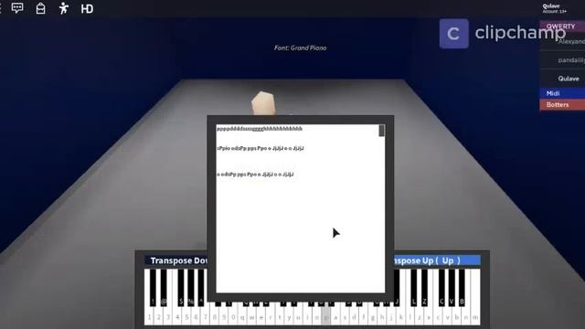 "Coffin Dance" Roblox piano. (sheets in description) смотреть онлайн