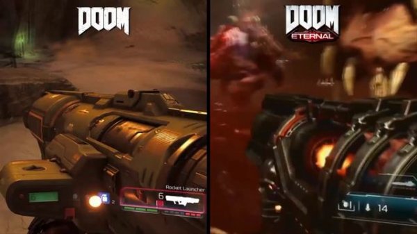 DOOM Eternal VS DOOM 2016 | Weapons Comparison