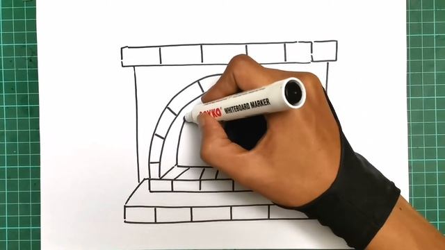 How to Draw a Fireplace Step by Step смотреть онлайн