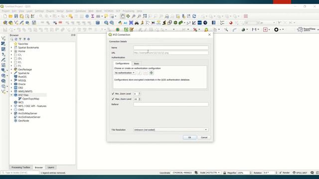 Google Maps as XYZ tiles layer in QGIS| Adding Basemaps from Google or Bing in QGIS смотреть онлайн