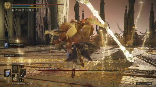 Elden Ring - Morgott, The Omen King Boss Fight смотреть онлайн