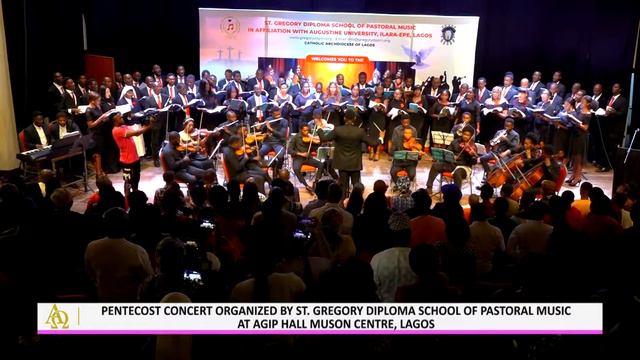 PENTECOST CONCERT ORGANIZED BY ST GREGORY DIPLOMA SCHOOL OF PASTORAL MUSIC смотреть онлайн