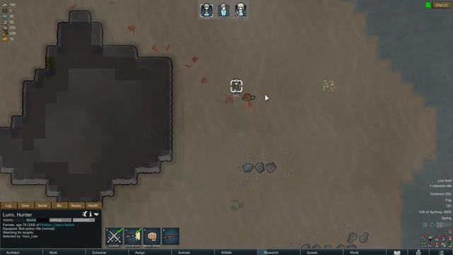 Average hunting trip in Rimworld смотреть онлайн