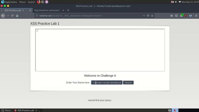 XSS Practice Lab 1 смотреть онлайн