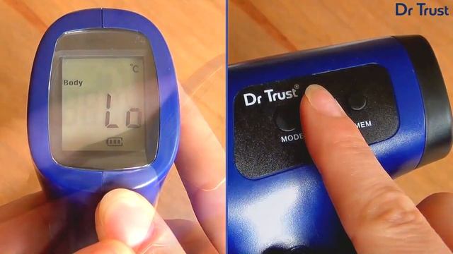 Dr Trust USA Non Contact Infrared Forehead Thermometer Gun Thermal Scanner 610 Demo and Review смотреть онлайн